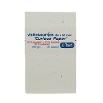 visitekaartjes
'Curious Paper'
wit